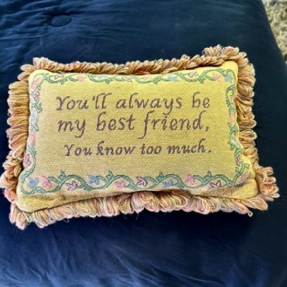 Best Friend Decorative Pillow - Picture 1 of 2